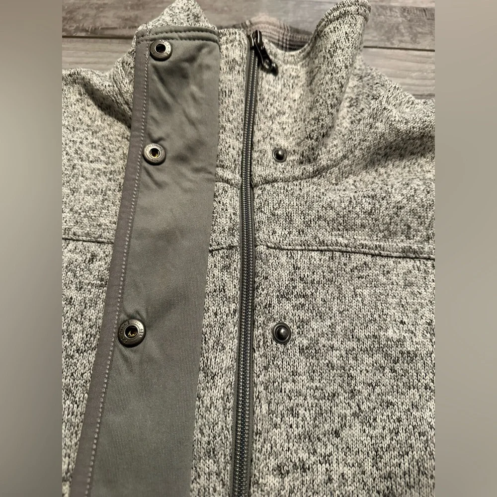Eddie Bauer Radiator Fleece‎ Field Jacket - Heathered Gray Women’s Medium